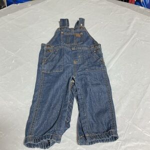 Lee Dark Blue Denim Kids Overalls